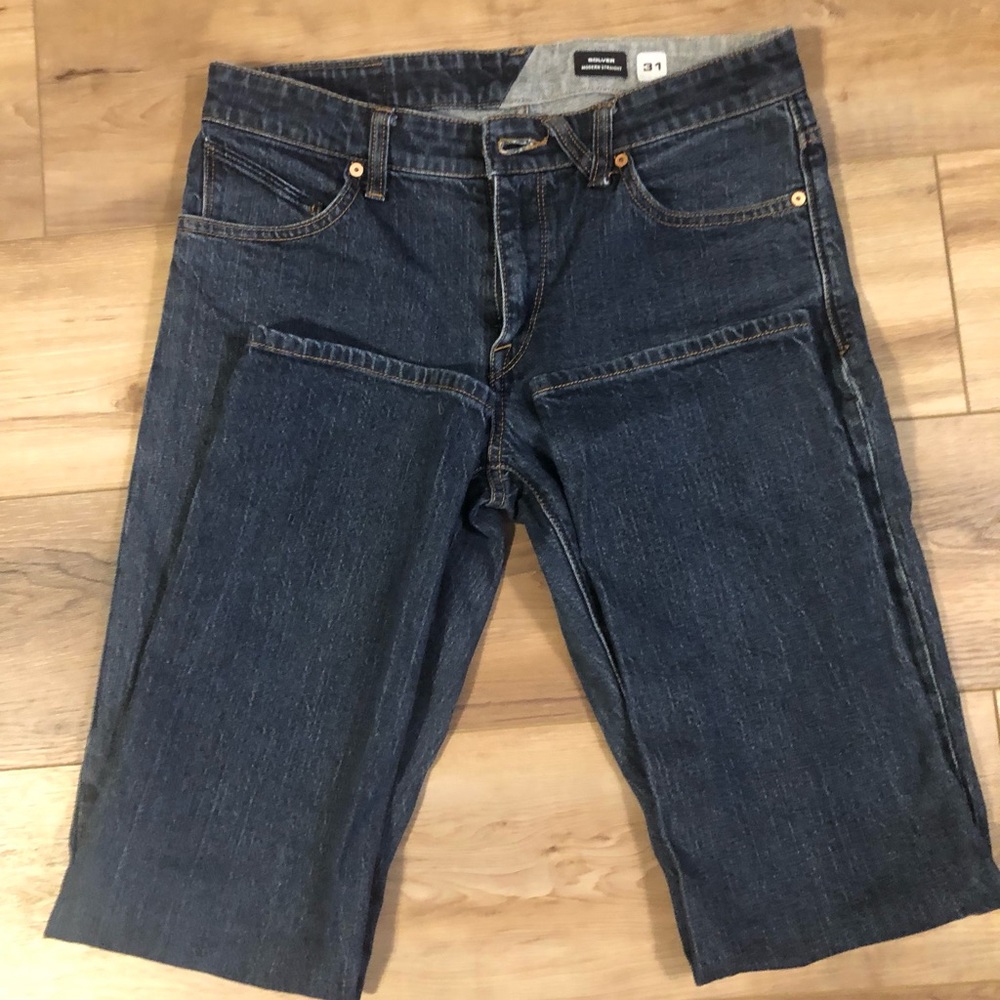 Volcom Solver Blue Jeans Size 31 - image 2